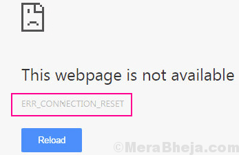 [Solved] err_connection_reset kesalahan chrome terbaik